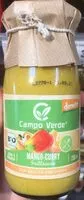 Mängden socker i Mango Curry Grillsauce