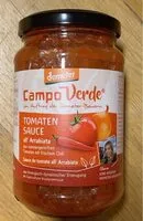 Mängden socker i Tomaten Sauce all‘ Arrabiata