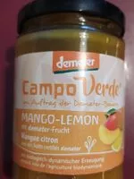 Mängden socker i Campo Verde Mango- Lemon