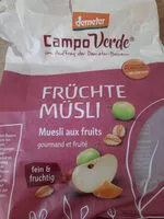 Mängden socker i Früchte Müsli