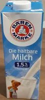 Mängden socker i Haltbare Milch 1,5% Fett