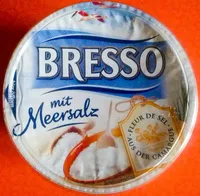 Mängden socker i Bresso mit Meersalz verfeinert