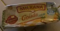 Mängden socker i Milkana mit Gouda Leicht