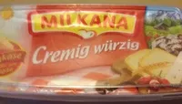 Mängden socker i Milkana Bergkäse