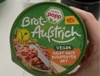 Mängden socker i Brotaufstrich Vegan