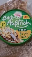 Mängden socker i Popp Brotaufstrich ei frei Salat