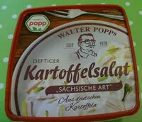 Mängden socker i Kartoffelsalat sächsische Art