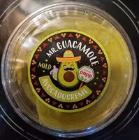 Mängden socker i Mr. Guacamole milde Avocadocreme