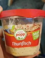 Mängden socker i Thunfisch Brotaufstrich