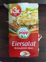 Mängden socker i Brotaufstrich-Minis - Eiersalat