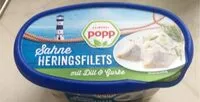 Mängden socker i Sahne-Heringsfilets mit Dill & Gurke