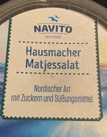 Mängden socker i Hausmacher Matjessalat