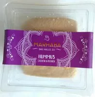 Mängden socker i Humus Cashew & Rosinen