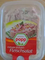 Mängden socker i Feinster Kräuter-Fleischsalat