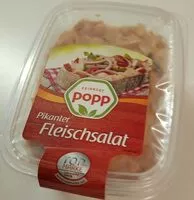 Mängden socker i Popp Pikanter Fleischsalat