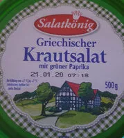 Mängden socker i Griechischer Krautsalat mit grüner Paprika