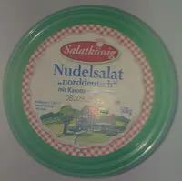 Mängden socker i Nudelsalat „norddeutsch” mit Karotte und Erbsen