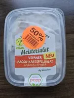 Mängden socker i Veganer Bacon-Kartoffelsalat