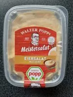Mängden socker i Eiersalat mit Senf