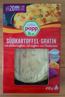 Mängden socker i Süßkartoffel-Gratin