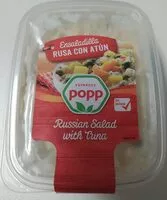 Mängden socker i Ensaladilla rusa con atún.