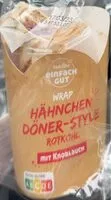Mängden socker i Wrap Hähnchen Döner Style