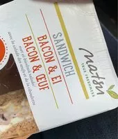 Mängden socker i Sandwich bacon et oeuf