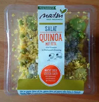 Mängden socker i Quinoa mit Feta