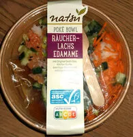 Mängden socker i Poké Bowl Räucher-Lachs Edamame