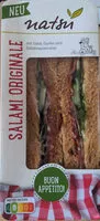 Mängden socker i Salami Originale mit Salat, Gurke und Salatmayonnaise