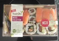 Mängden socker i Sushi Mixed Collection