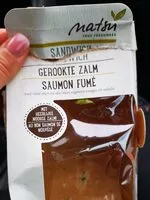 Mängden socker i Sandwich saumon fumé