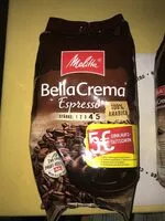 Mängden socker i Barista Caffè Crema Bohnen