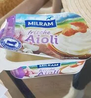 Mängden socker i Milram frische aioli