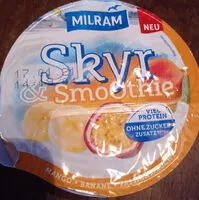 Mängden socker i Skyr & Smoothie Mango, Banane, Passionsfrucht