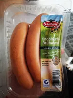 Mängden socker i Knoblauch-Brühwurst