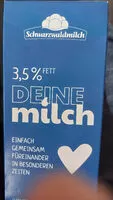 Mängden socker i Deine Milch