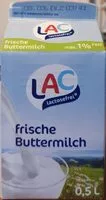 Mängden socker i Frische Buttermilch lactosefrei