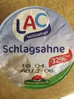 Mängden socker i Schlagsahne