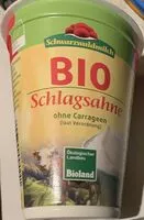 Mängden socker i Schlagsahne