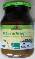 Mängden socker i Bio Fruchtjoghurt Schwarze Johannisbeere - Bourbon Vanille