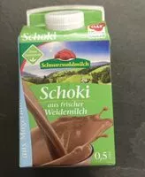 Mängden socker i Schoki aus frischer Weidemilch