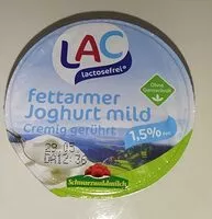Mängden socker i fettarmer Joghurt mild lactosefrei