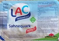 Mängden socker i Sahnequark