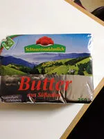 Mängden socker i Butter aus Süssrahm