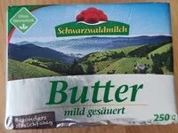 Mängden socker i Butter mild gesäuert