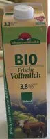Mängden socker i Schwarzwald BIO Frische Vollmilch