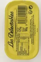 Mängden socker i Sardine à l'huile d'olive vierge extra