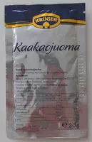 Mängden socker i Kaakaojuomajauhe