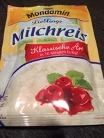 Mängden socker i Reis Lieblings-Milchreis Klassische Art